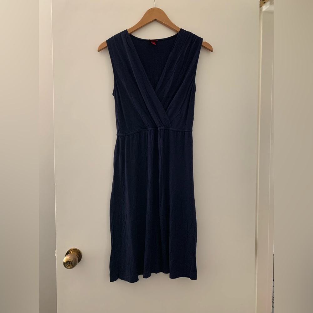 Navy blue dress